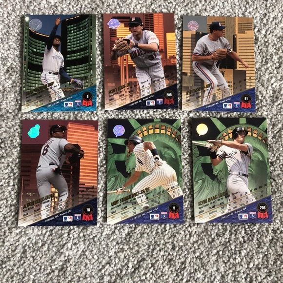 💕6 1993 lead baseball cards - Picture 2 of 2